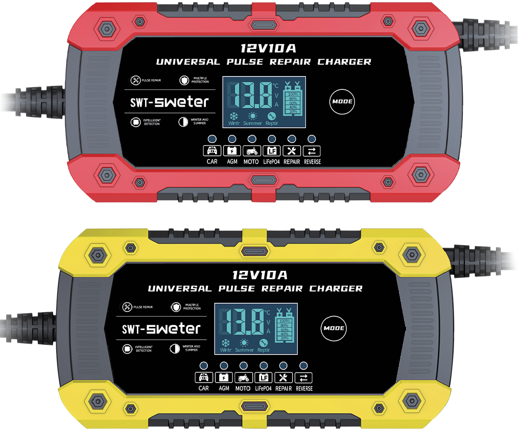 SWT-1880 12V 10A smart battery charger