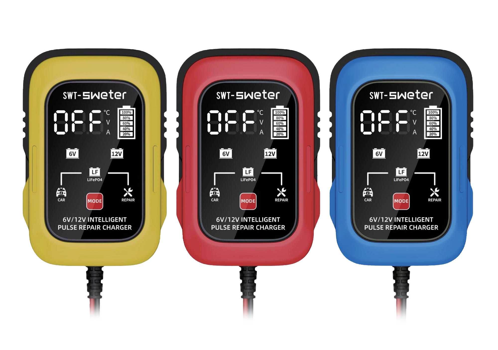 SWT-3612 6V 1.5A and 12V 1.5A smart battery charger