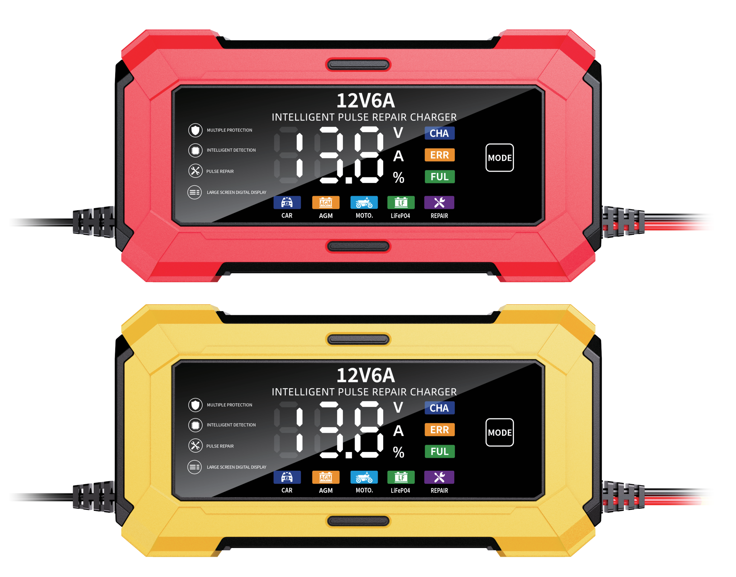 SWT-3650 12V 6A smart battery charger